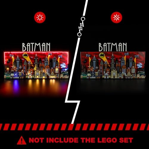 Light Kit for LEGO 76271 The Animated Series Gotham City