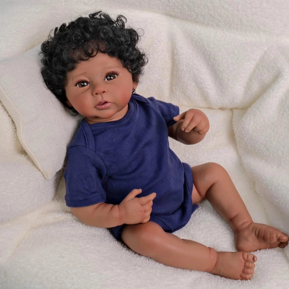 Reborn Baby Doll - 19 inch Full body vinyl Ages 3+