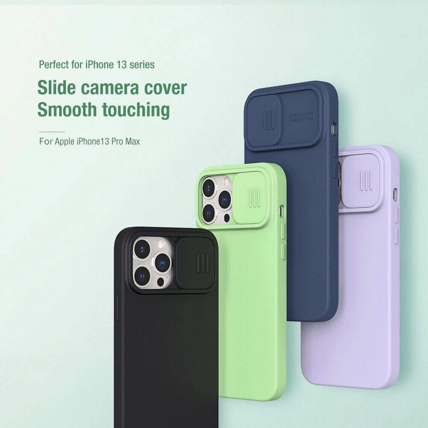 Magnetic Silicone Case with MagSafe for Apple iPhone 13 Pro Max