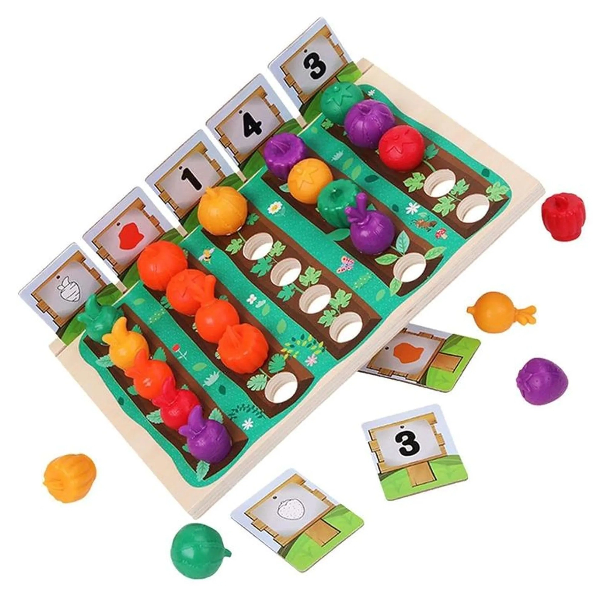 Factory Price Wooden Vegetable Farming Toy - Suitable for 3 years & above