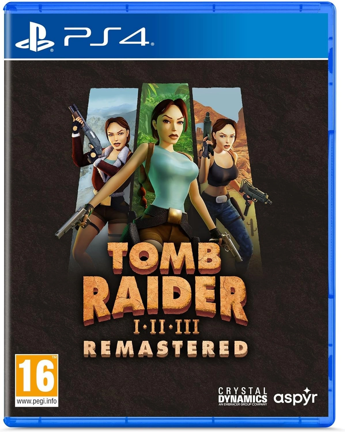 Angte Tomb Raider I-III Remastered - PlayStation 4