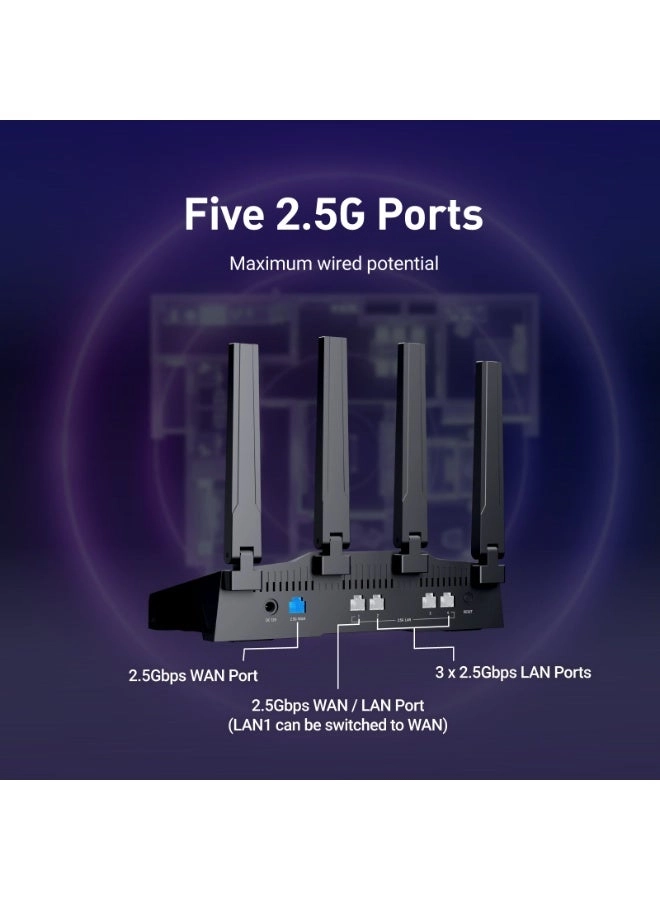 Flint 3 - 9000 Mbps Wi-Fi 7