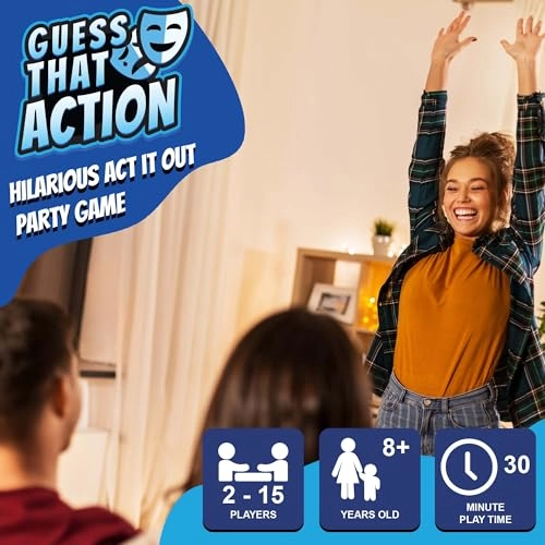 Guess That Action - German Family, Teen, Adult, Kids 8+