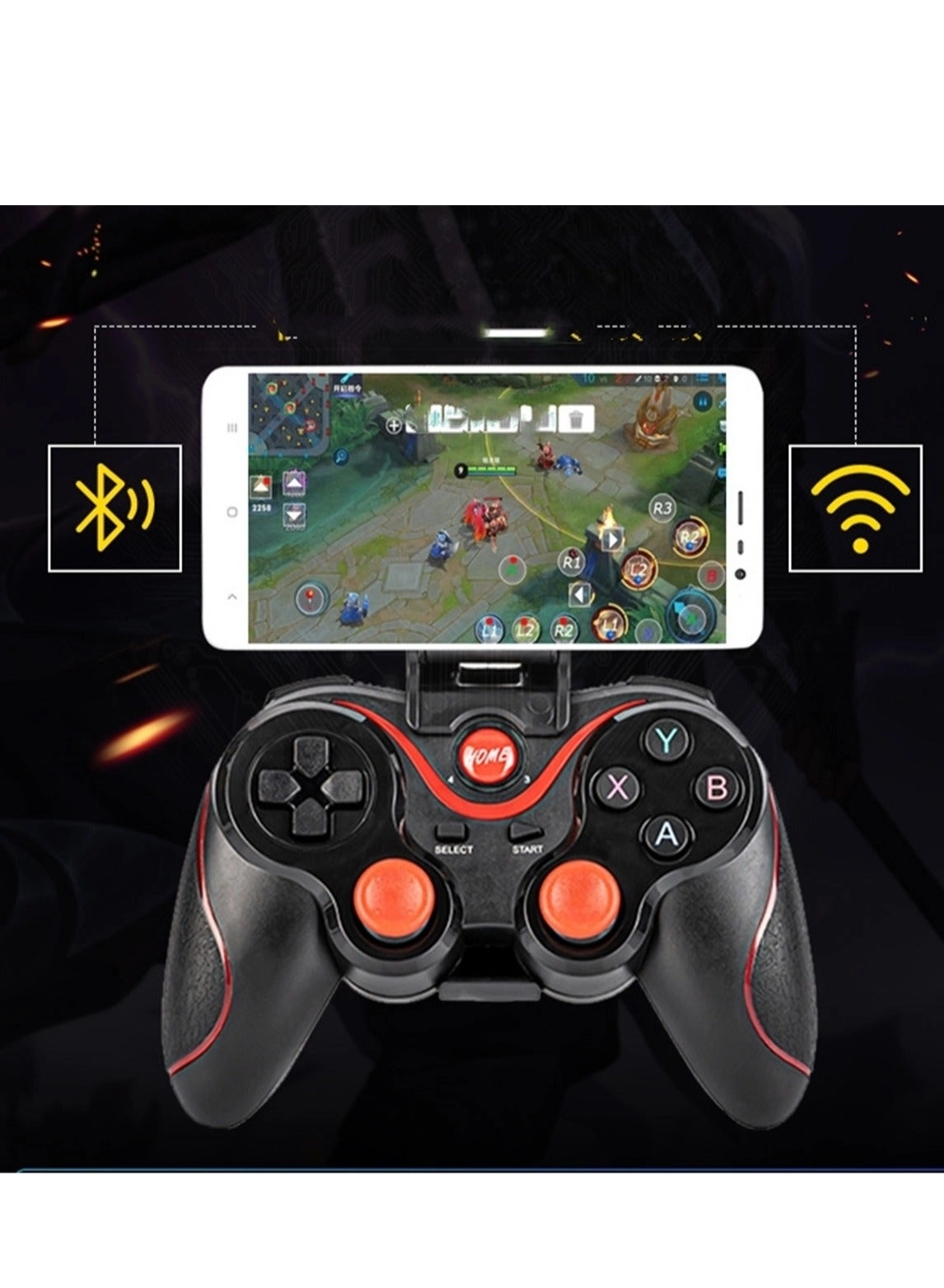 Wireless Bluetooth Gamepad - X53 Android Ios