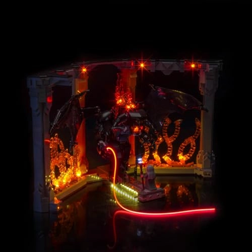 10367 Balrog Book Nook - Decoration Lighting Set 5 lights USB Battery