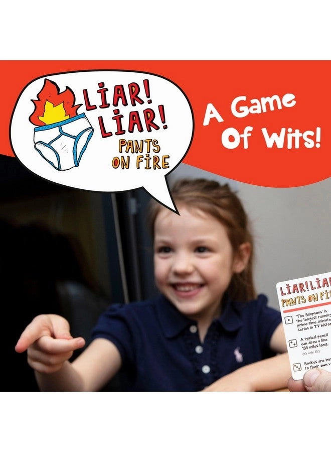 Liar Liar Pants On Fire: Can You Tell Who'S Lying? - Card Game
