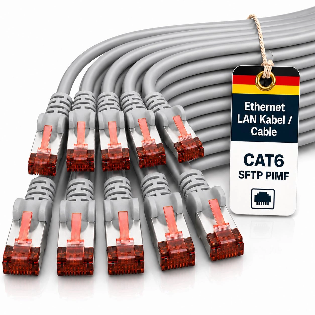 Mundo del Arte Cat6 network cable - 10 m