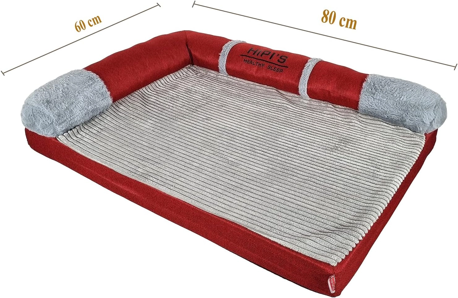 Memory foam dog bed - Orthopedic Small to medium 60 cm