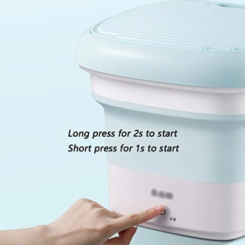Folding Clothes Washing Machine - Portable Ultrasonic Cleaning