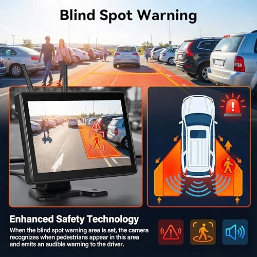 Solar Wireless Rear Camera - Night Vision