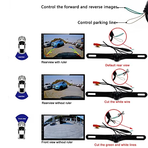 Car Rear View Camera - Night vision Wire