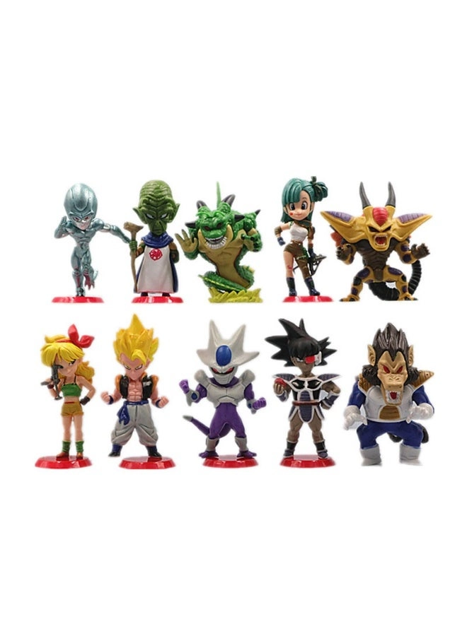Generic Goku - 10-Piece + Vegeta + Whis + Majin Buu + Shenron