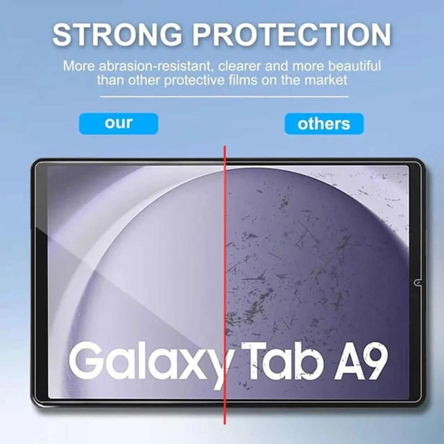 Clear Screen Protector for Samsung Galaxy A9 8.9Inch