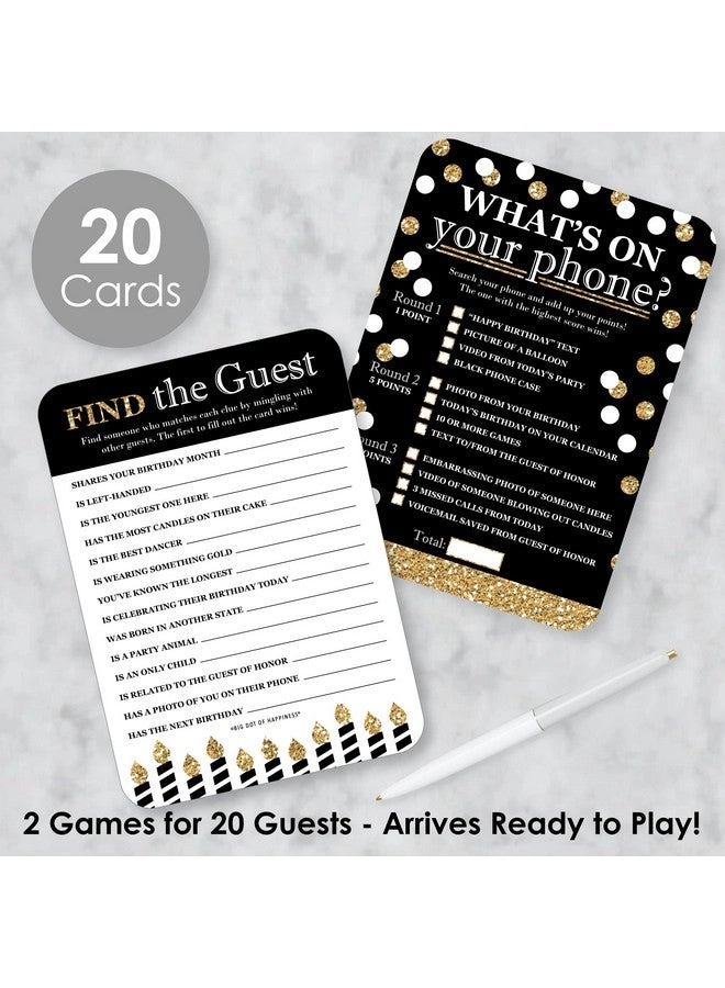 Birthday Party Cards - Adult 20