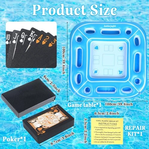Floating Pool Games Table - Large Pool Game Table Set
