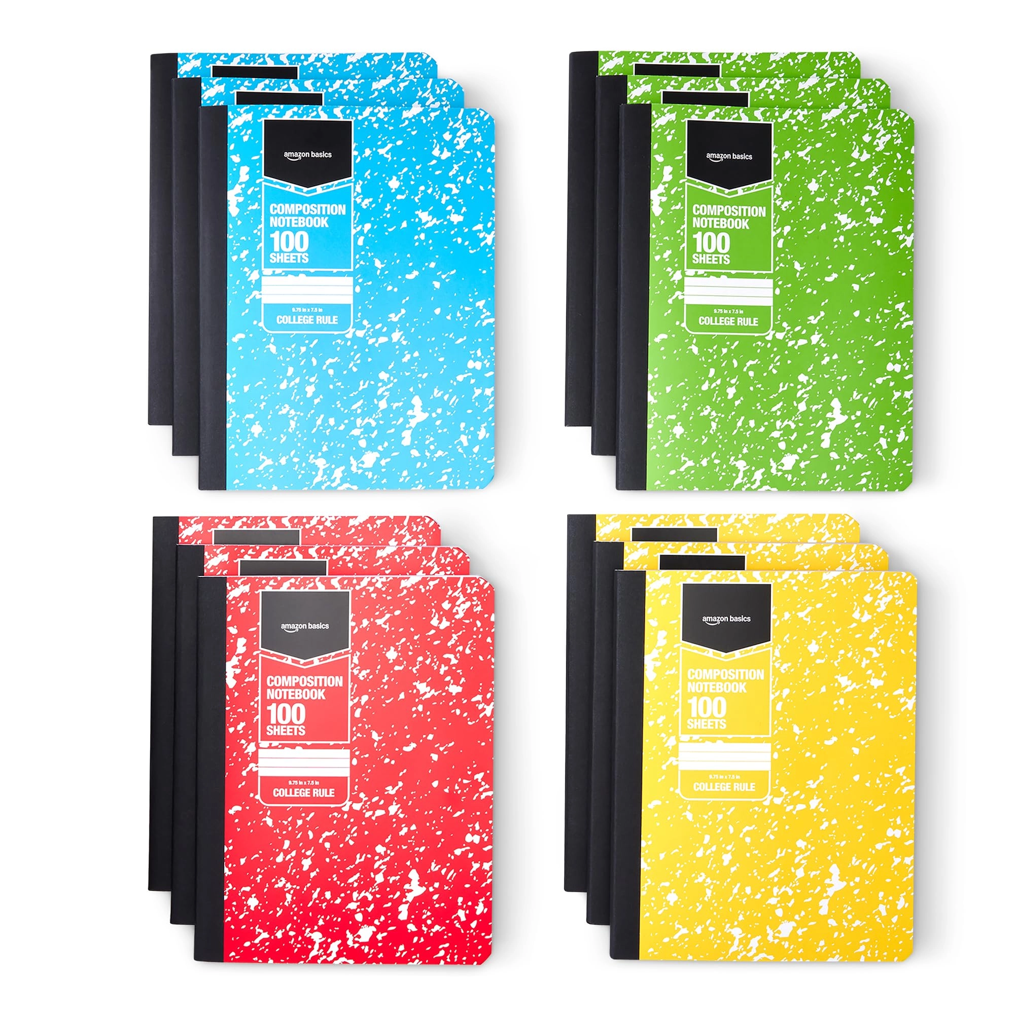 Amazon Composition Notebook - Lined 100 Sheets
