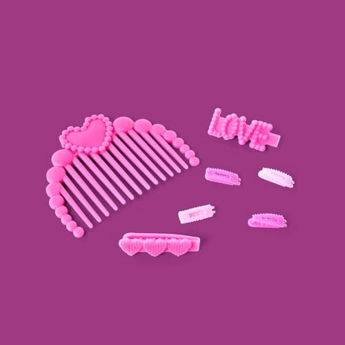 Steffi Love Hairdressing Doll - 29 cm Extra Long Hair Pink Glitter Dress Ages 3+