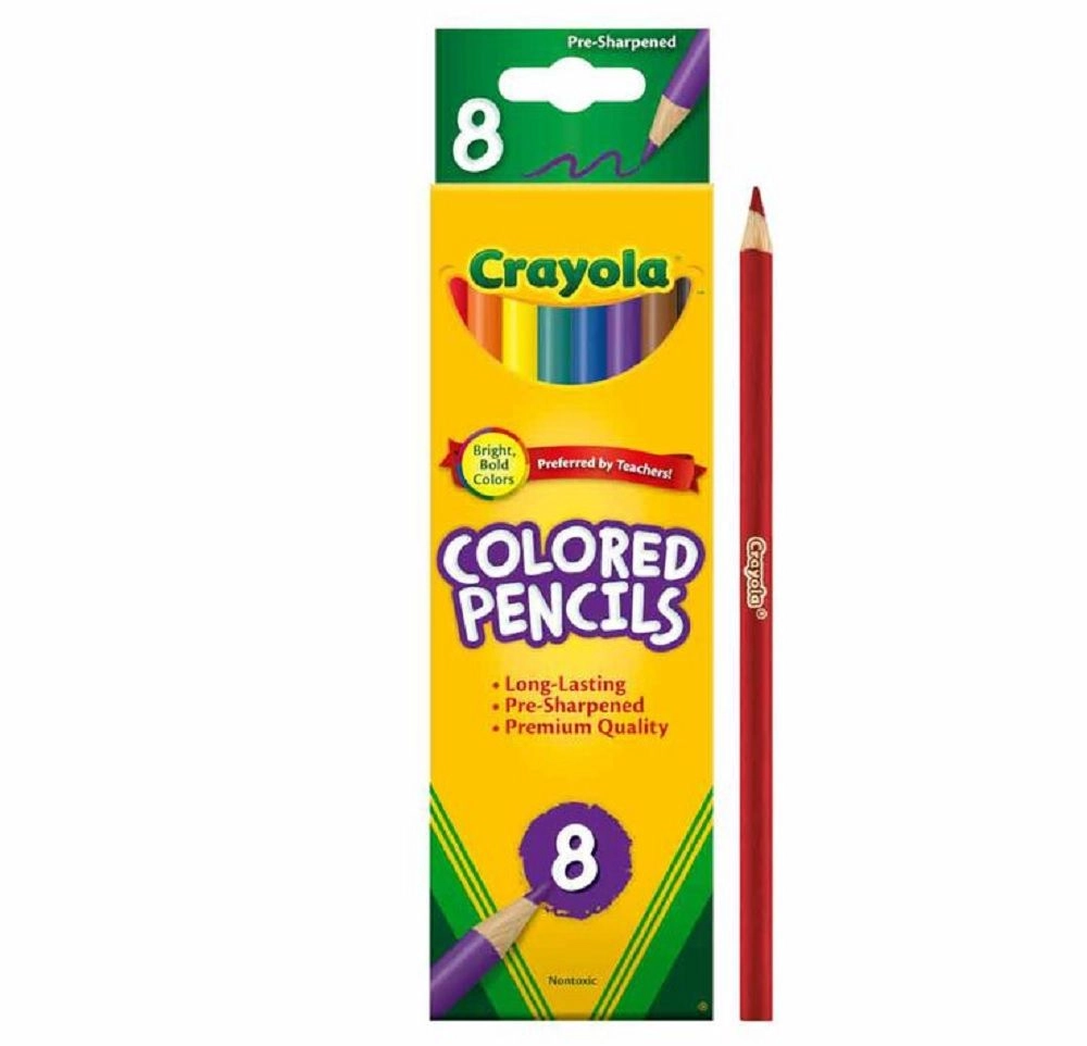 Limited Edition Collection Colored Pencils - 8 Pcs