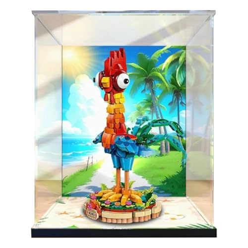 Display Case for LEGO 43272 Chicken Block Model - Acrylic