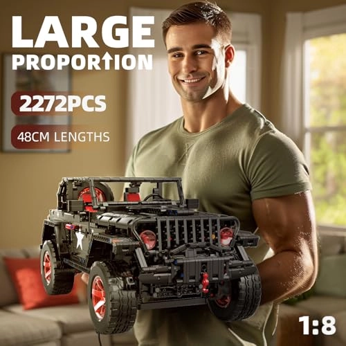 Off-Road SUV Wrangler - 1:8 Scale