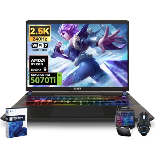 Vector 16 HX - 16'' Ryzen 9-8940HX 64GB DDR5 1 TB SSD