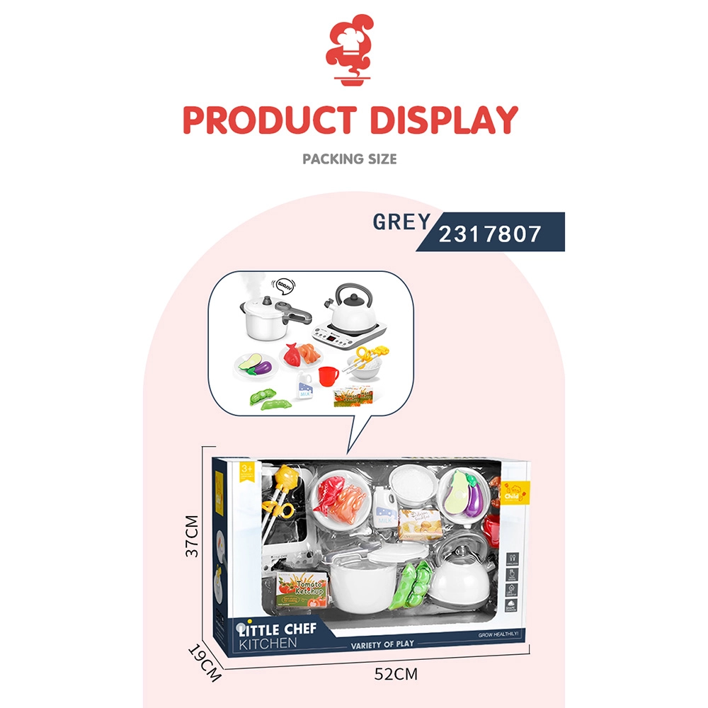 Kid's Little Chef Kitchen Playset (5551007-BC9011)