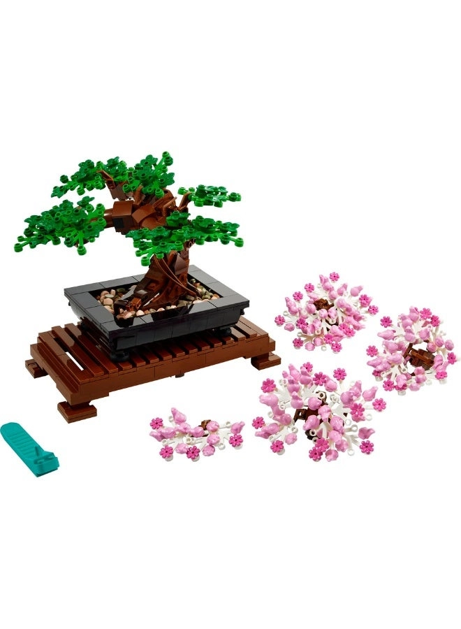 Icons Bonsai Tree (10281) - for Adults with Flowers