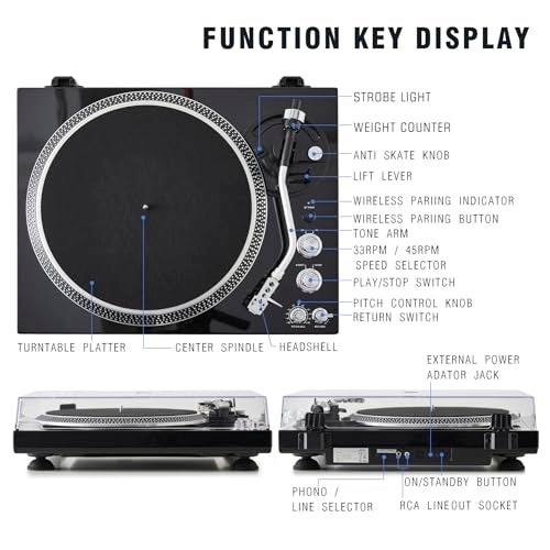 Hi-Fi Belt-Drive Turntable