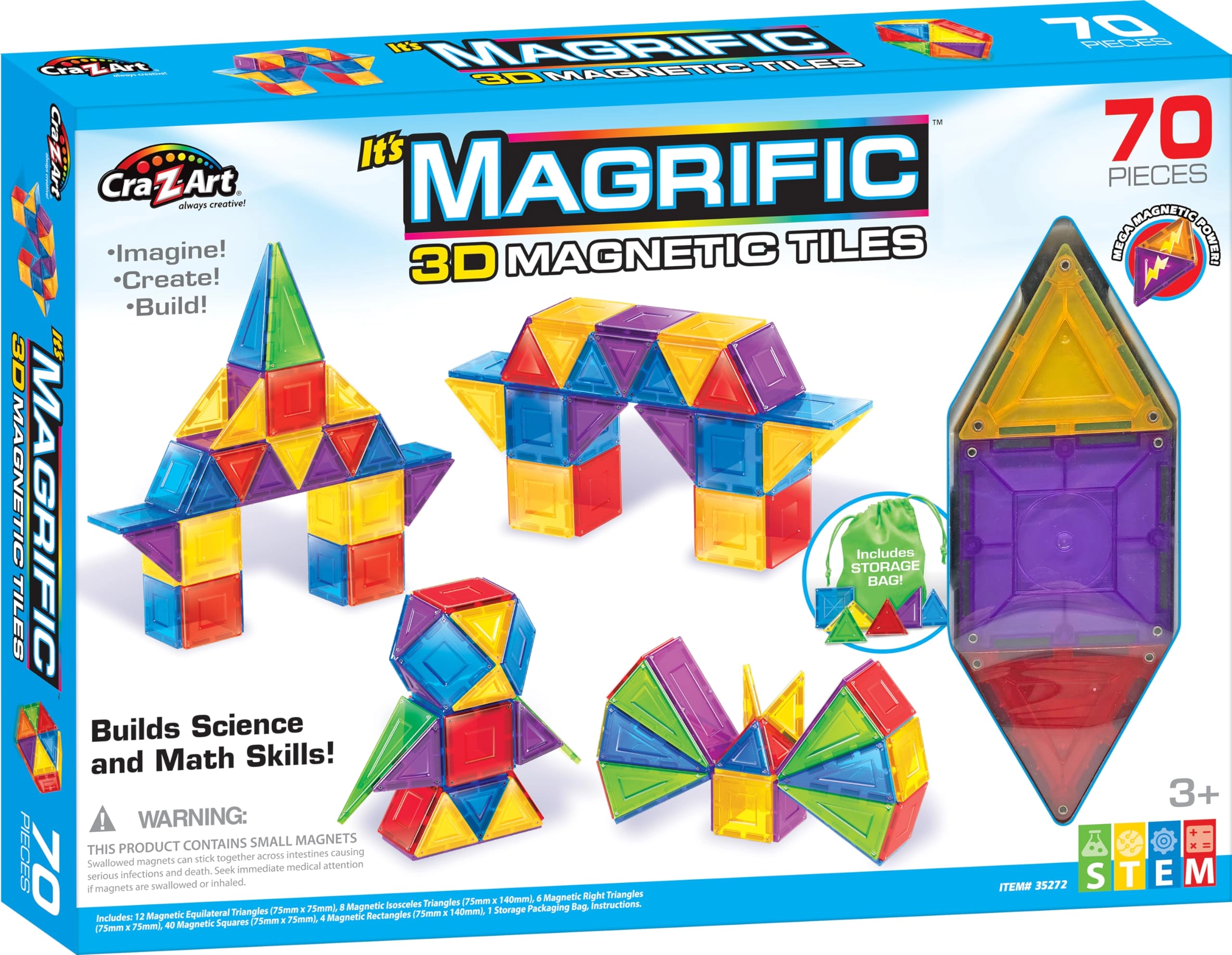 Cra-Z-Art Magrific - 70 pcs