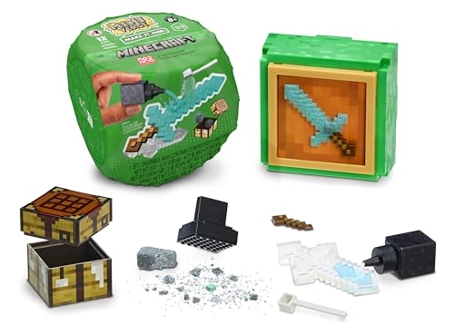 Minecraft Make It Mini Surprise Capsule (MGA-123958-SA) - 12 to Find Resin Crafting