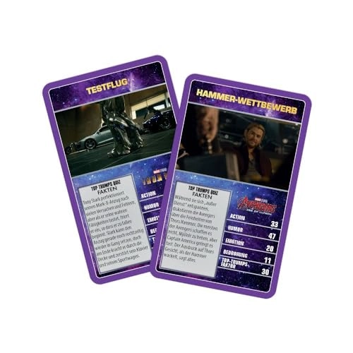 TOP Trumps Collectables Marvel - 30 cards (German)