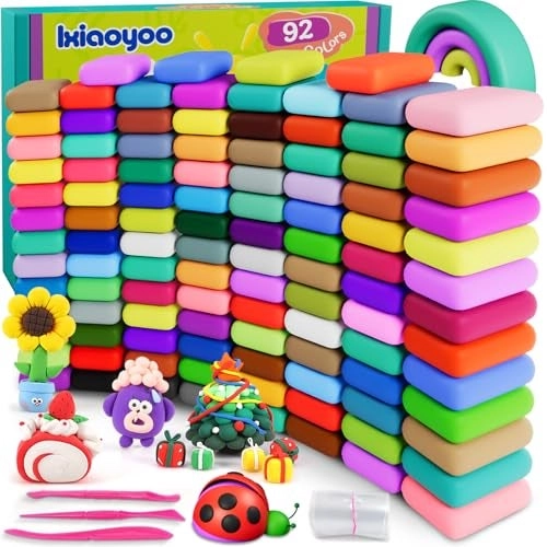 Ixiaoyoo Air Dry Clay - 3+ years 92 colors
