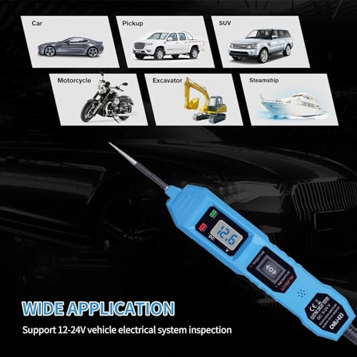 Automotive Power Circuit Probe Tester - 1-8Amp 3.5V-36V