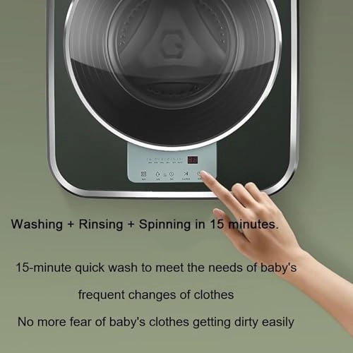 Wall-mounted automatic washing machines