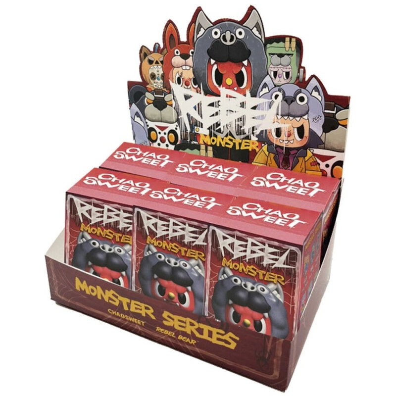 Rebel Bear Monster Series - Monster Series - 18 cm - Assorted Styles