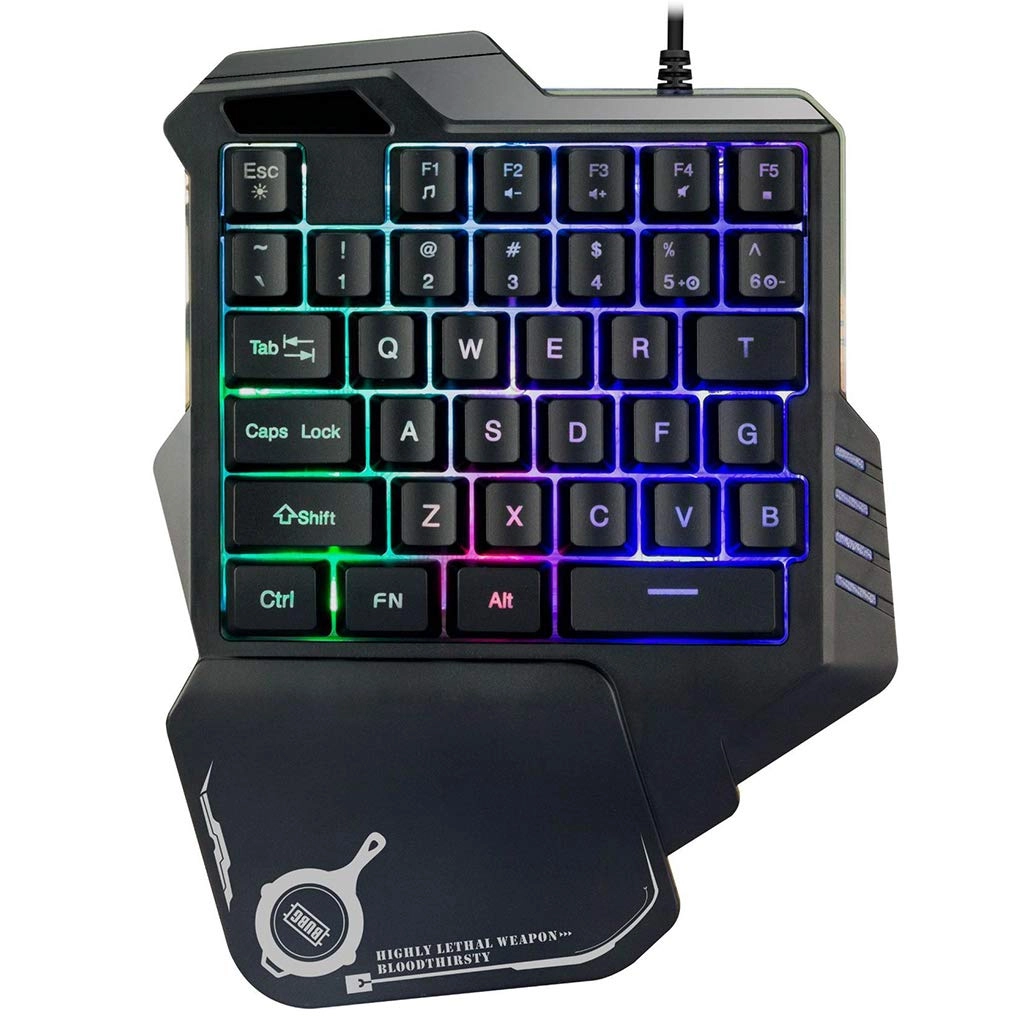 jehdfbvssjcbcsvfd One-Handed Keyboard - Wired