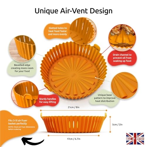 Reusable Silicone Air Fryer Liner