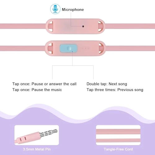 Cat Earbuds Wired Earbud