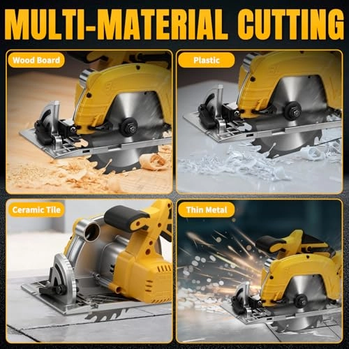 Brushless Electric Circular Saw Cordless