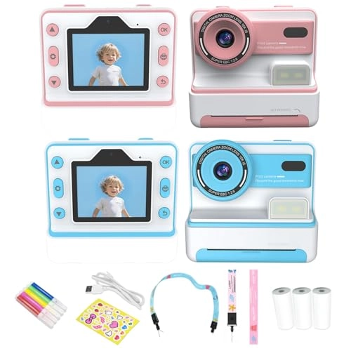 Kids Print Camera - 2.4inch 4800W 1080P