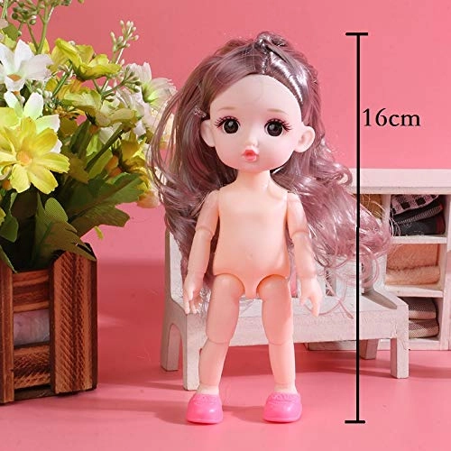 BJD Doll - 1/12 Plastic Long Hair
