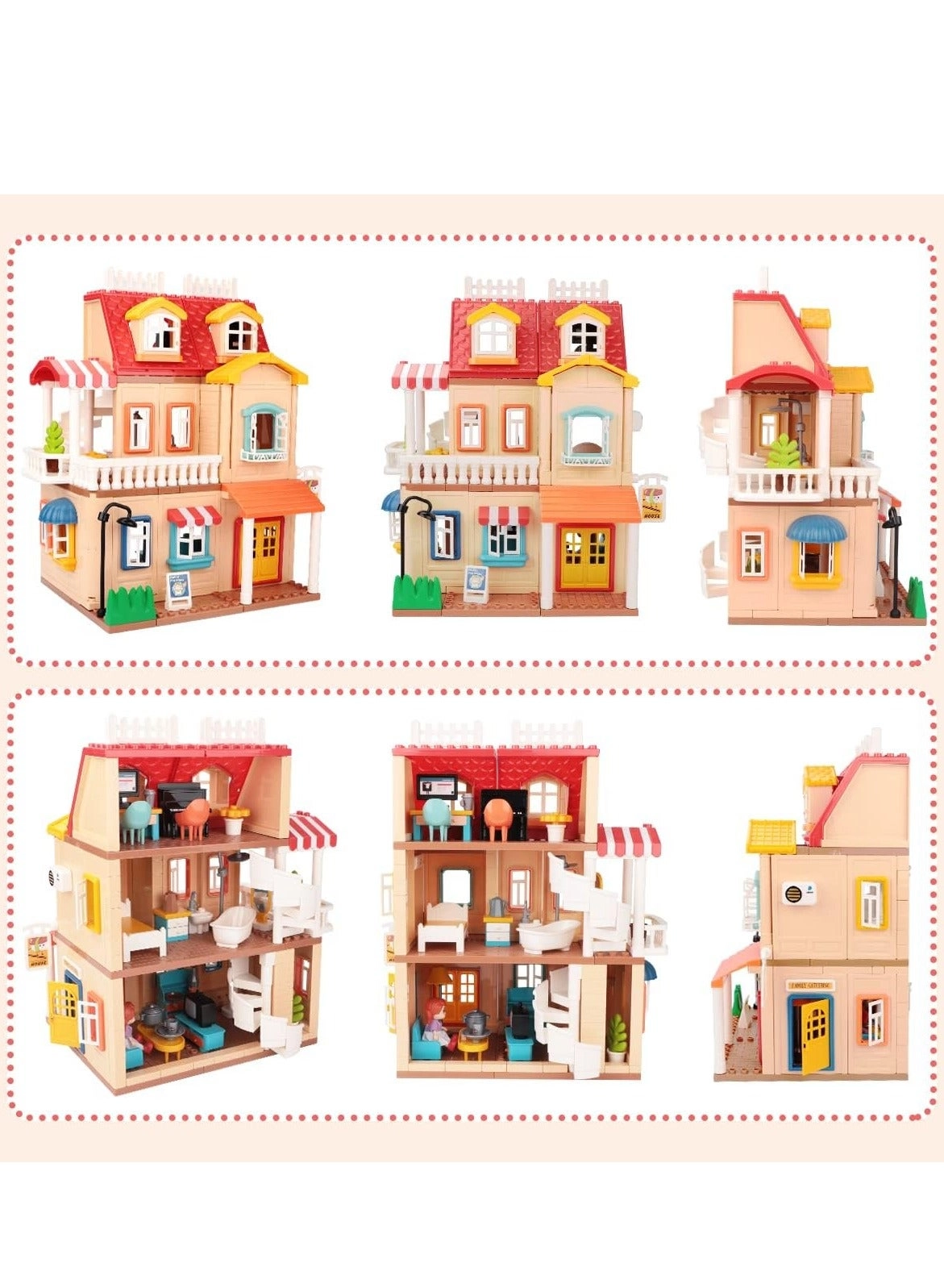 Building Blocks Set - Construction 246 pcs