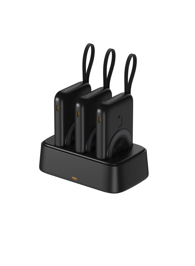 Magnetic Power Bank - 3 X 10000mAh 22.5W Fast charging Wireless charging