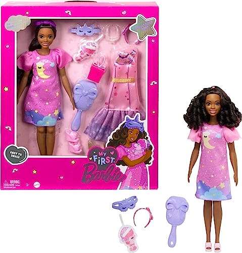 Brooklyn Deluxe Doll - 13.5 Inch Black Hair Ages 3+