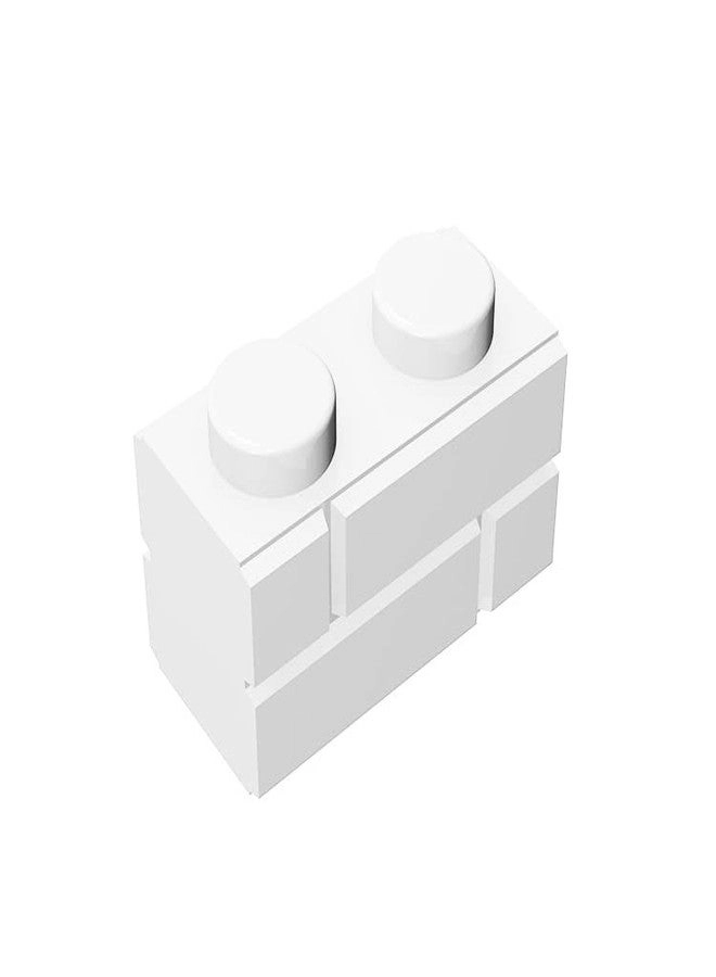 TTEHGB TOY Classic Bulk Brick Block (98283) - Compatible with Lego White