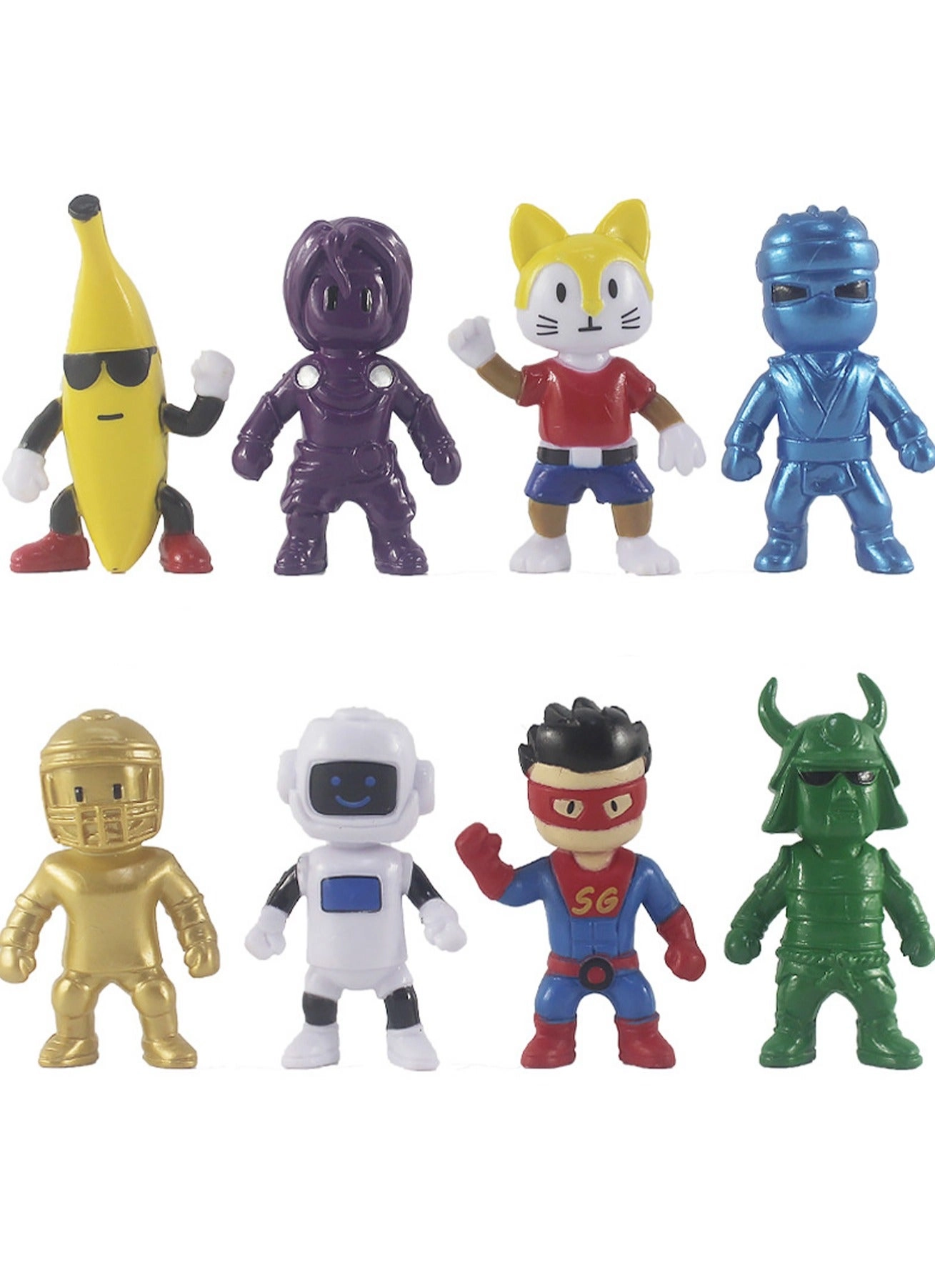 Generic Tumble Boy Toys - 8-Piece