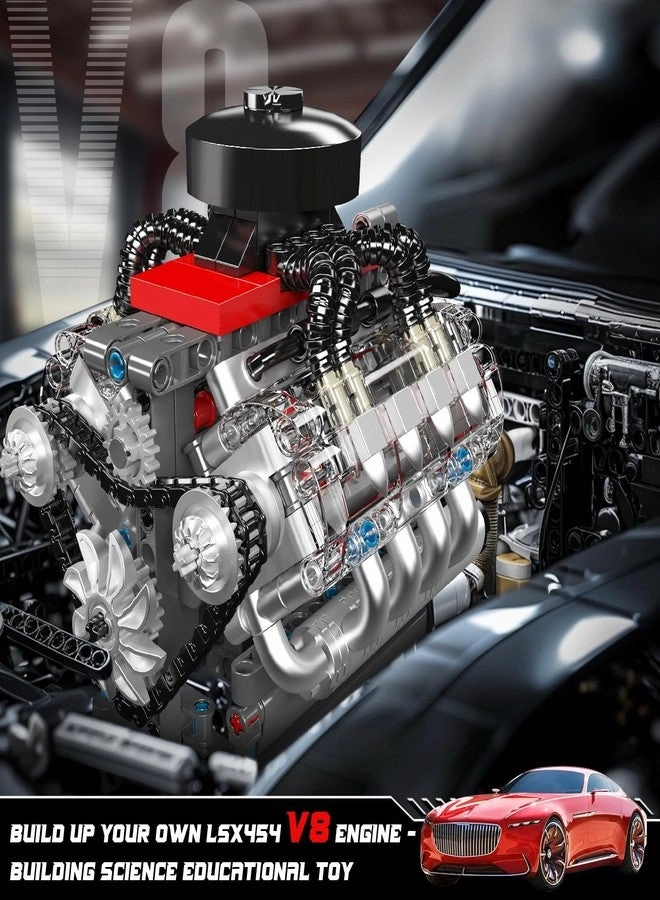 Technik V8 Engine (10171) - LSX454 Petrol