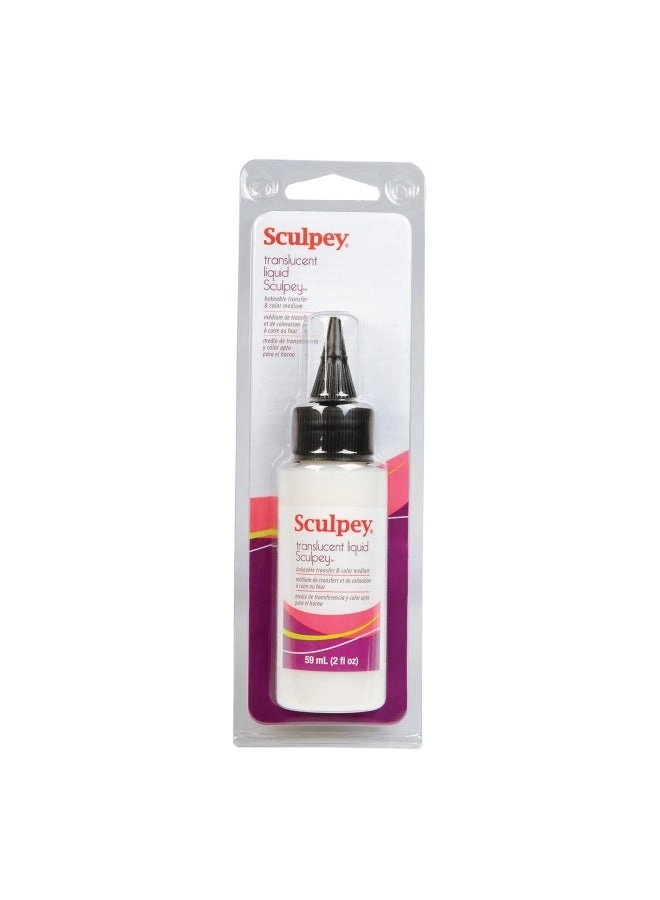 Sculpey Liquid Polymer Clay - Translucent 100g