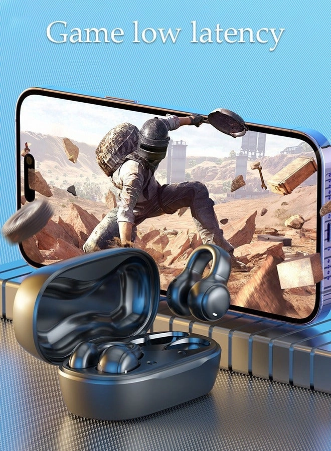 Clip On Bluetooth Earphones Wireless Earbud