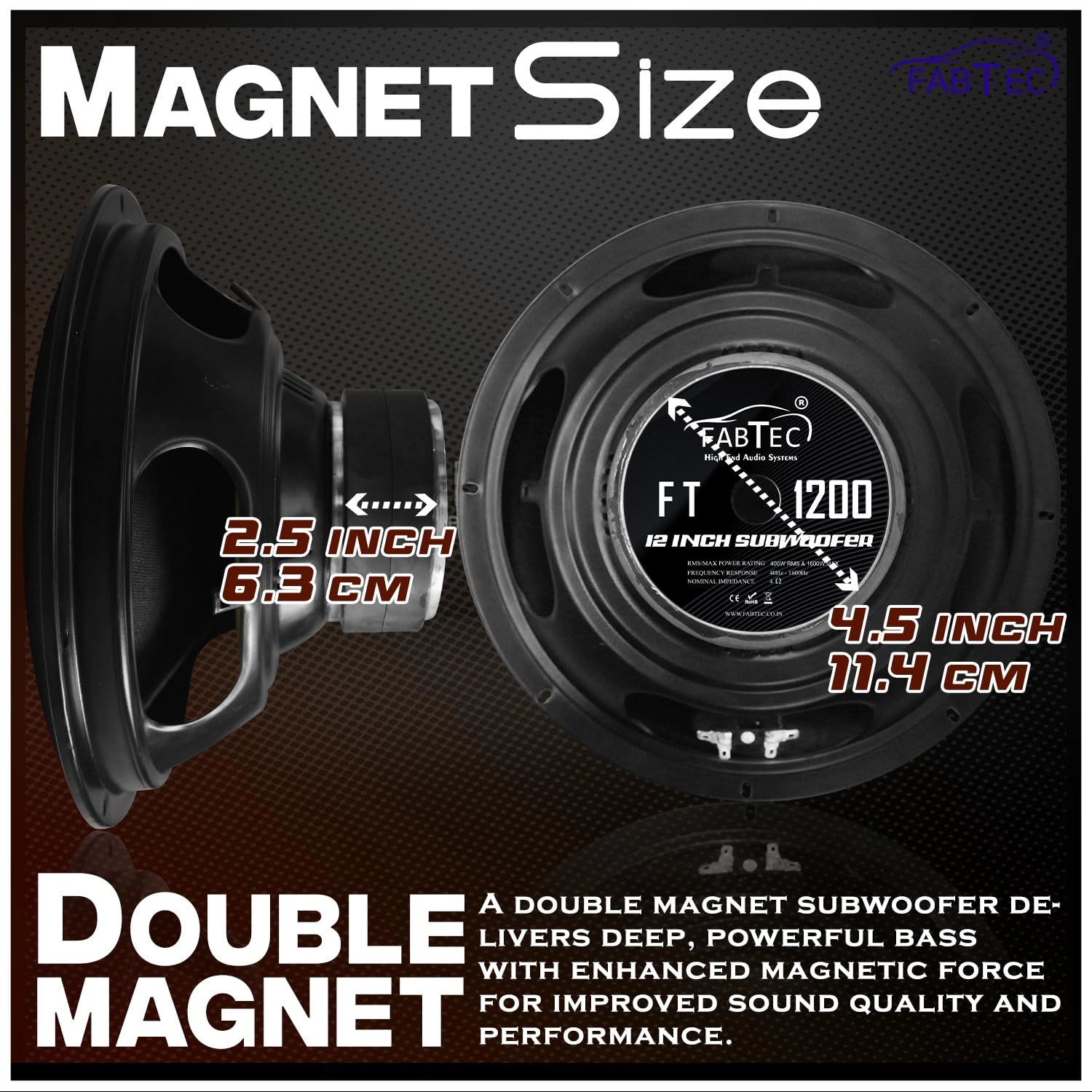 12inch Subwoofer - 400W